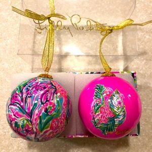 New GWP Lilly Pulitzer Ornament Set